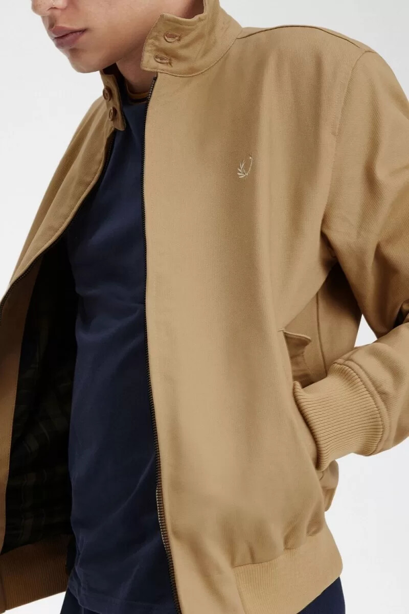 fred perry corduroy harrington giacche da uomo verdi