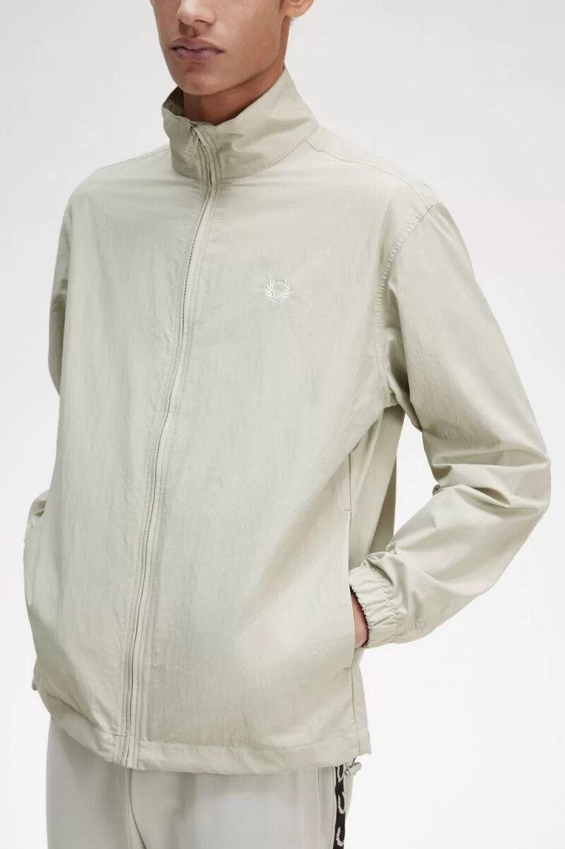fred perry woven track - giacca da uomo colore menta chiaro