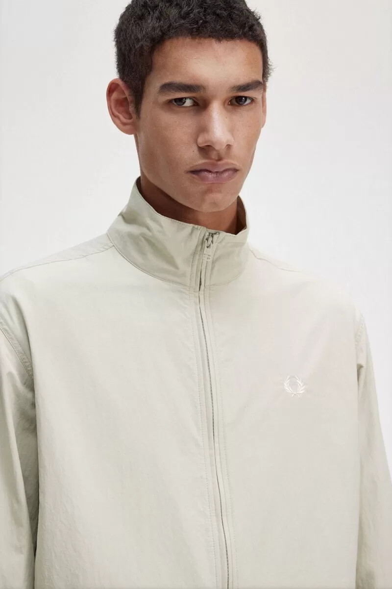 fred perry woven track - giacca da uomo colore menta chiaro