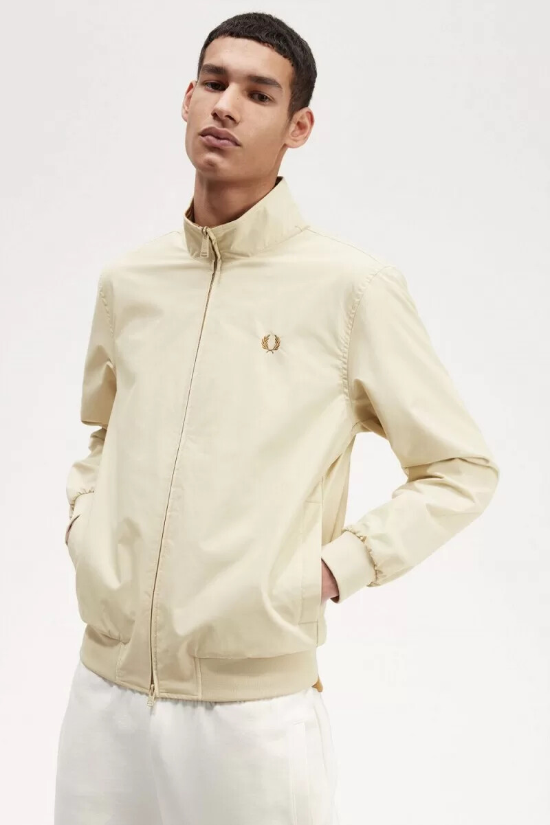 giacche da uomo fred perry brentham color avena