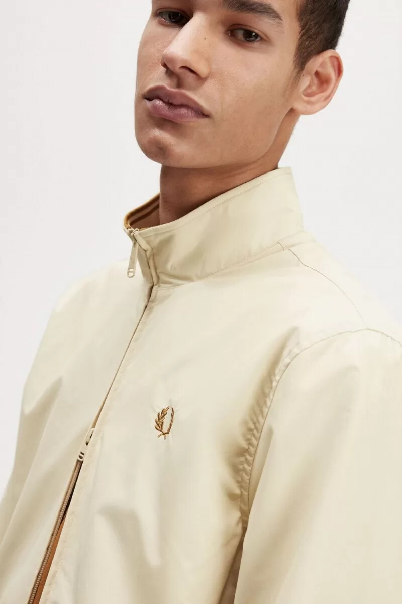 giacche da uomo fred perry brentham color avena