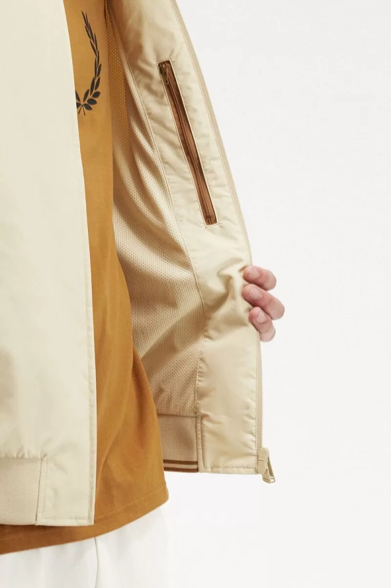 giacche da uomo fred perry brentham color avena