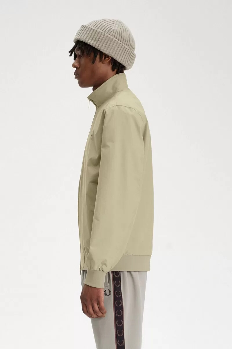 fred perry brentham giacche da uomo grigio caldo