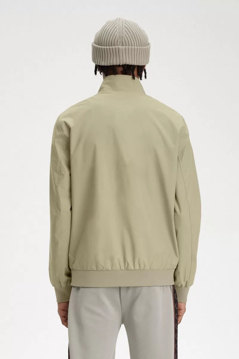 fred perry brentham giacche da uomo grigio caldo