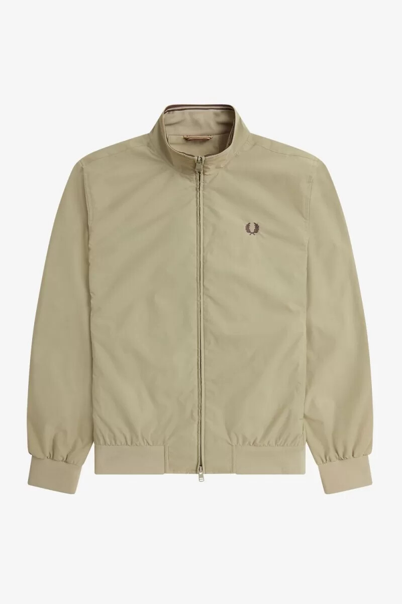 fred perry brentham giacche da uomo grigio caldo
