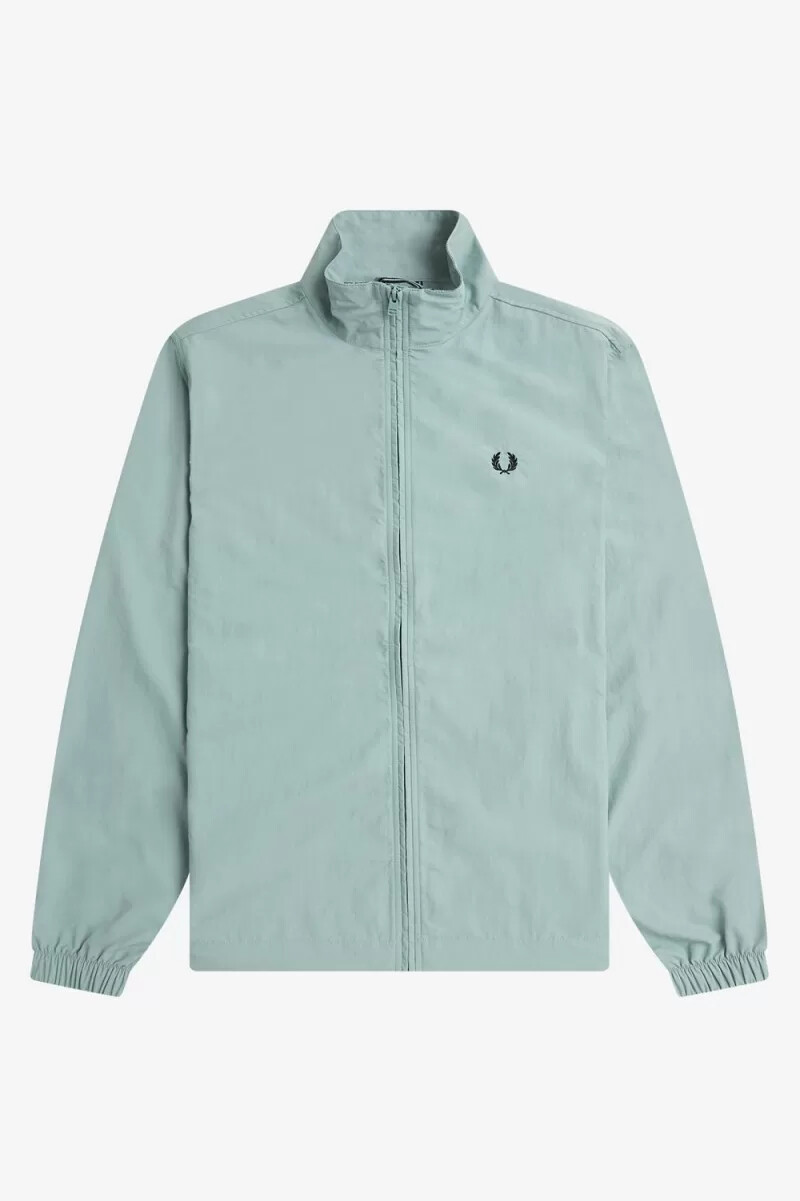 fred perry woven track giacche da uomo argento blu