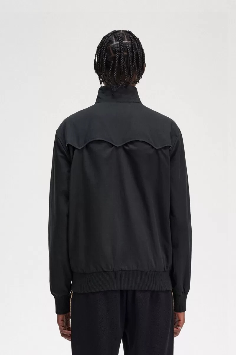 fred perry harrington giacche da uomo nere