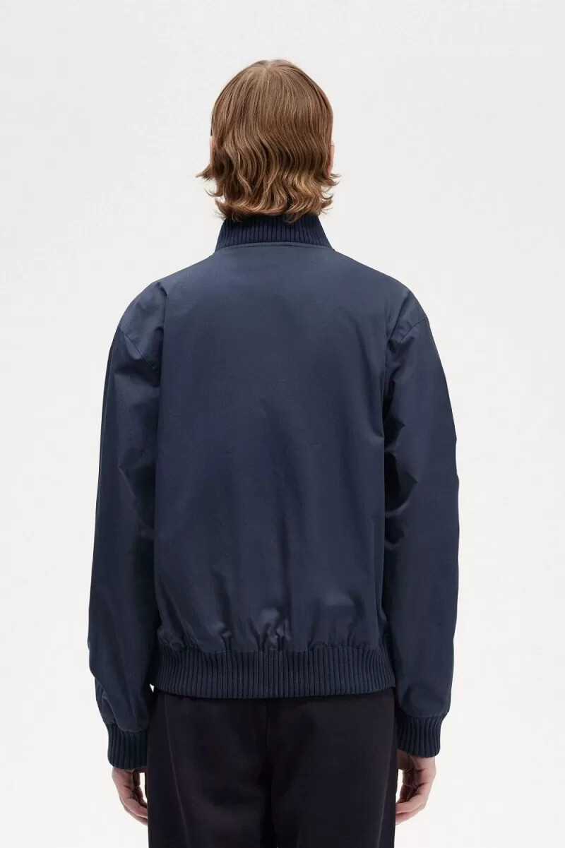 fred perry bomber giacche da uomo blu navy