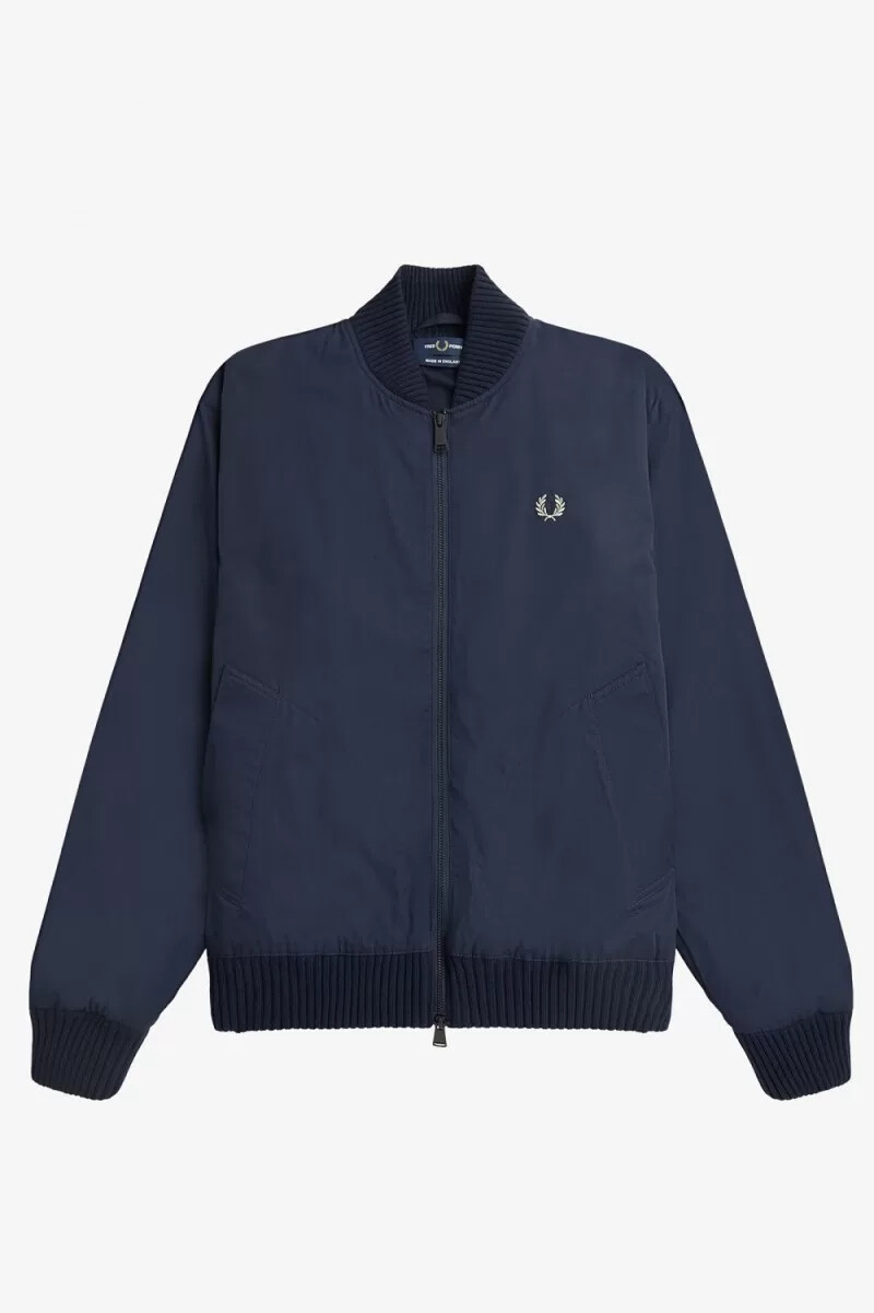 fred perry bomber giacche da uomo blu navy