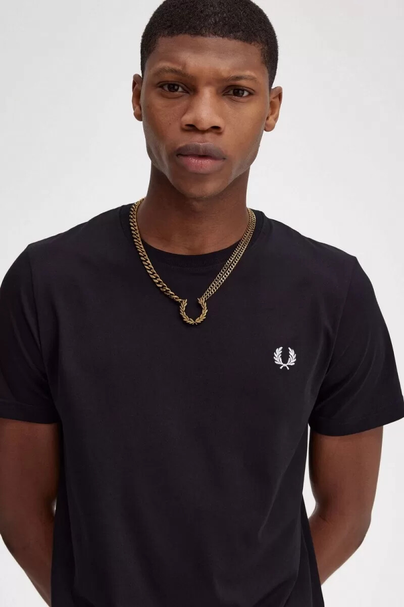 collana con corona dalloro a doppia catena fred perry gioielli da donna in oro