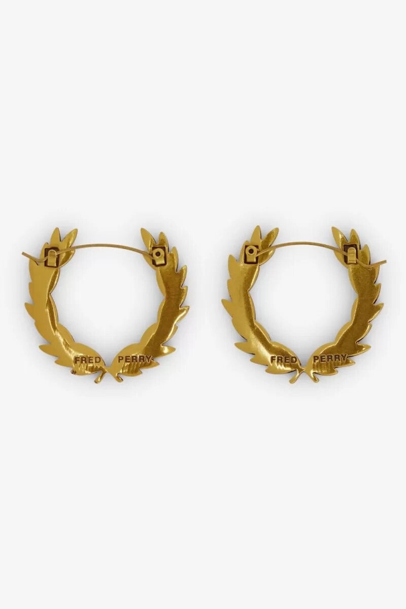 orecchini fred perry laurel wreath gioielli da donna in oro
