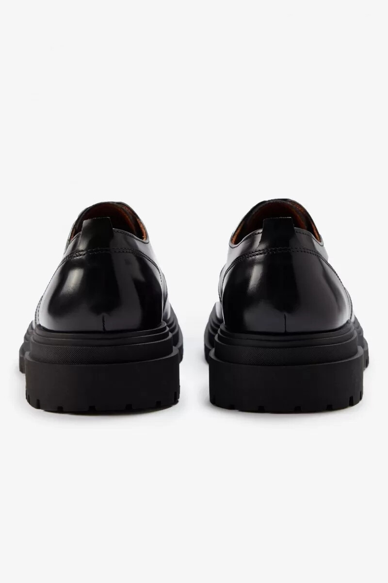 mocassini da donna fred perry derby neri