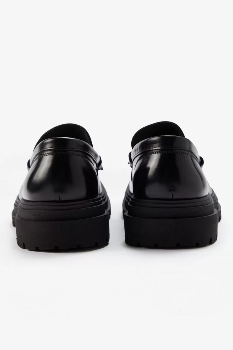 mocassini da donna fred perry neri