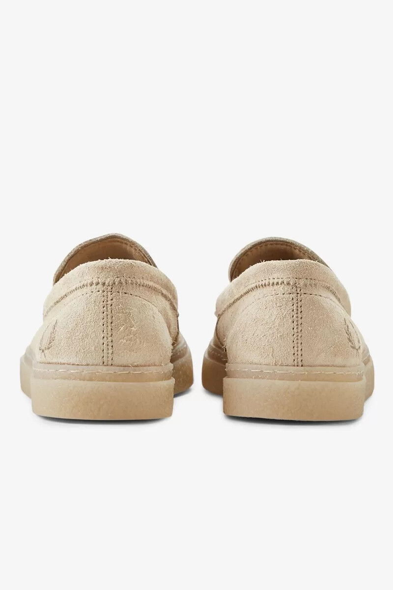 mocassini da uomo fred perry dawson tassel color avena