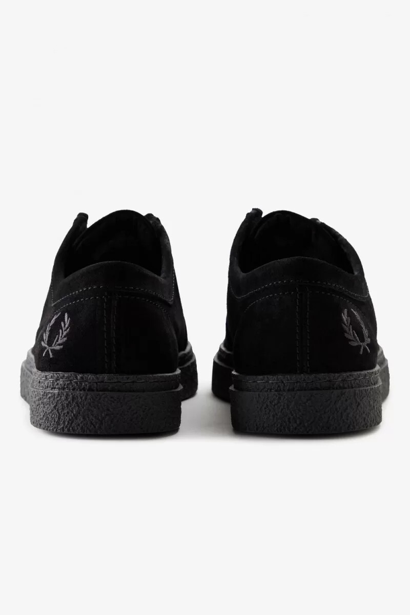 mocassini da uomo fred perry low dawson neri