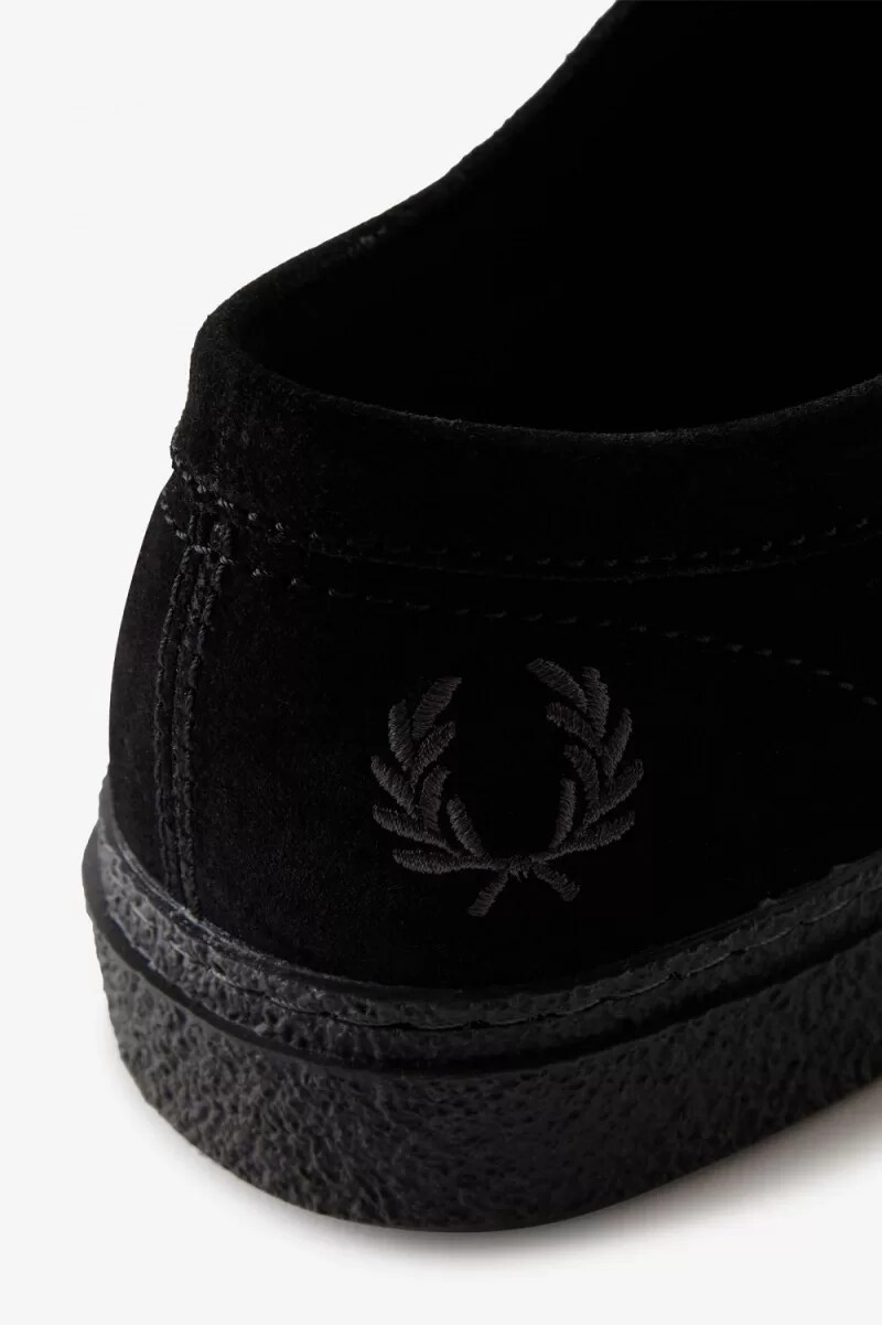 mocassini da uomo fred perry low dawson neri