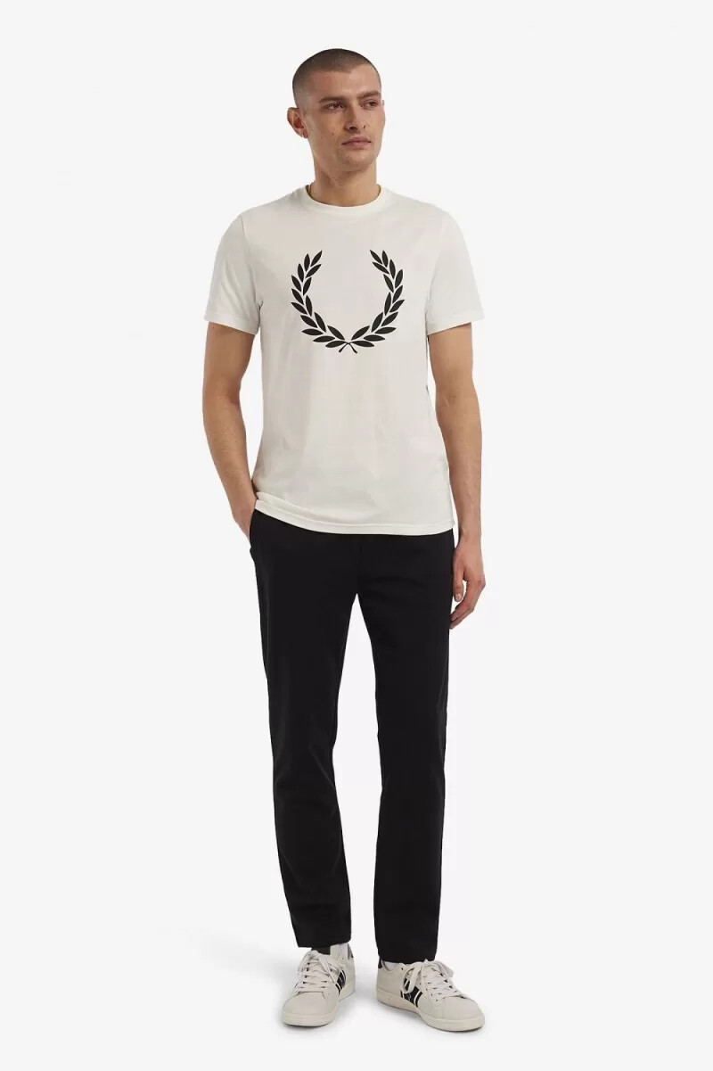 pantaloni da uomo fred perry reverse tricot track neri