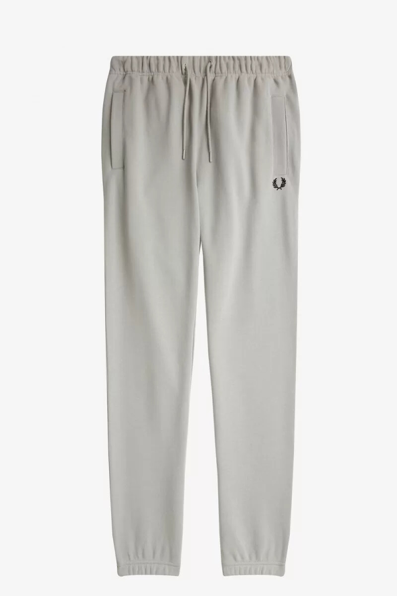 pantaloni da uomo fred perry loopback sweat grigi