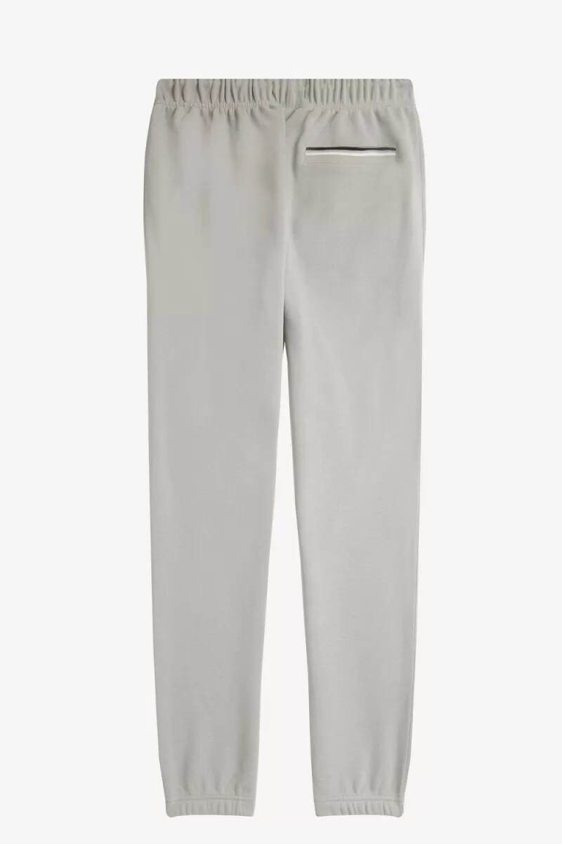 pantaloni da uomo fred perry loopback sweat grigi