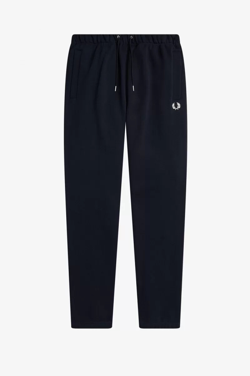 pantaloni da uomo fred perry loopback sweat blu navy