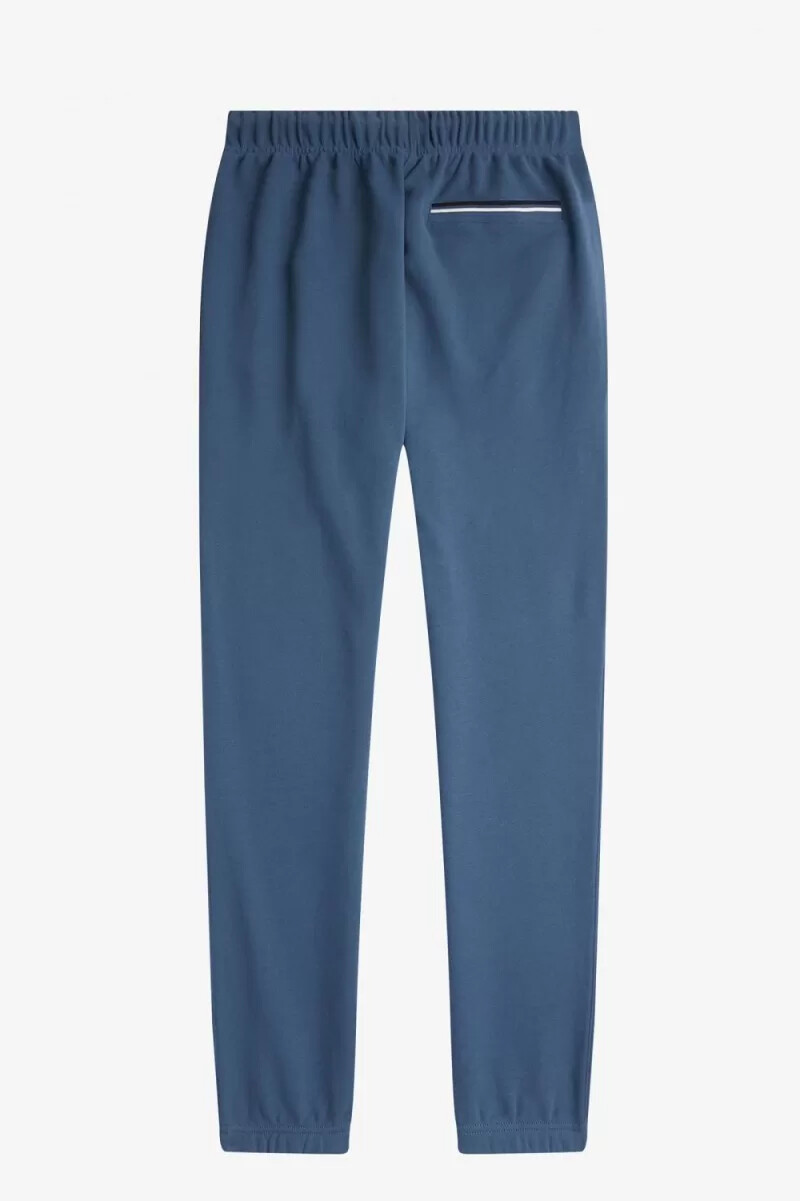pantaloni da uomo fred perry loopback sweat blu notte