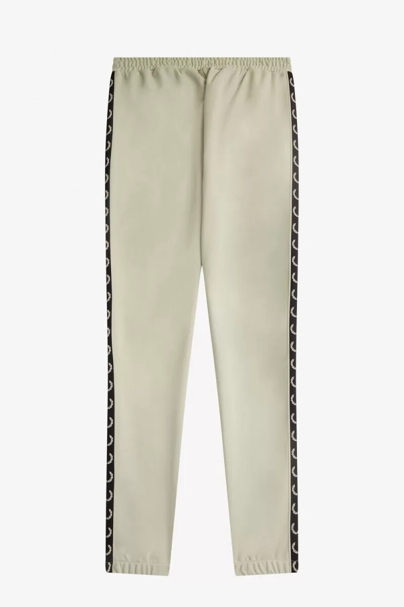 pantaloni da uomo fred perry taped track colore nero menta chiaro