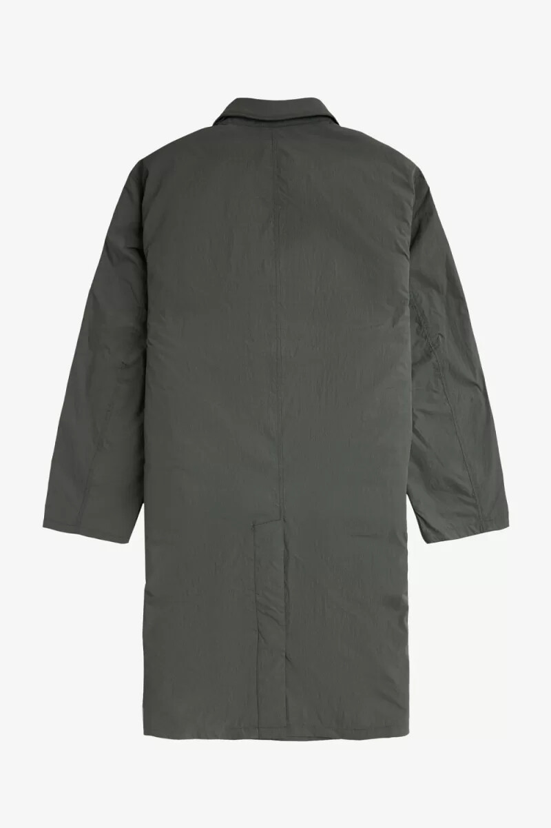 parka da uomo fred perry shell mac field green