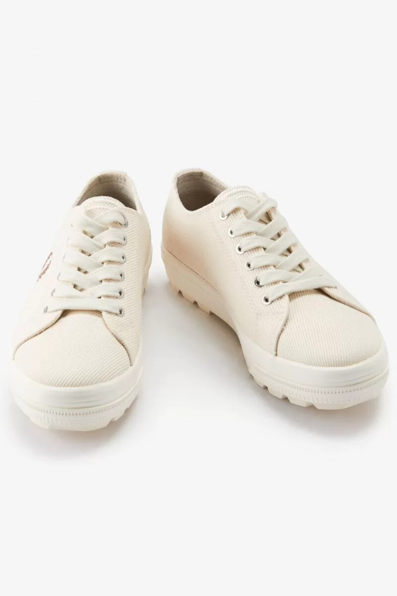 fred perry newstead scarpe da ginnastica da donna beige whisky marrone