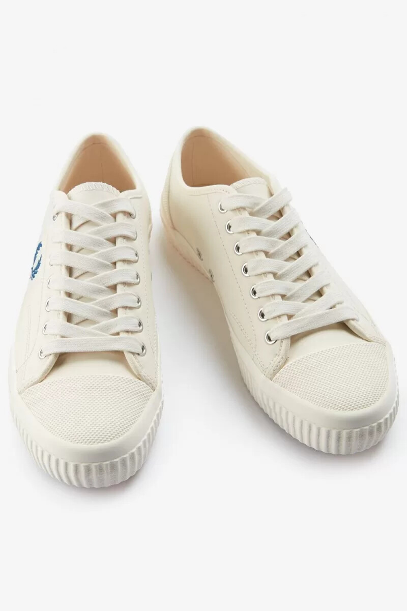 fred perry hughes low scarpe da ginnastica da donna beige chiaro sfumato cobalto
