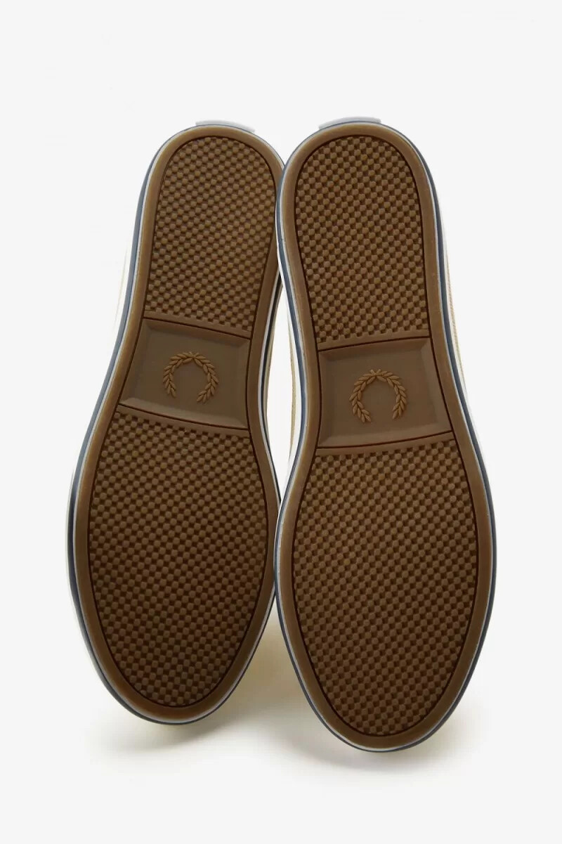fred perry kingston scarpe da ginnastica da uomo verdi