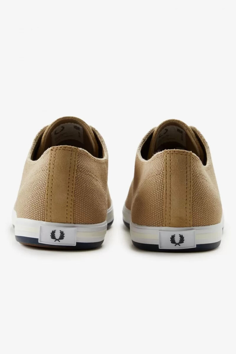 fred perry kingston scarpe da ginnastica da uomo verdi