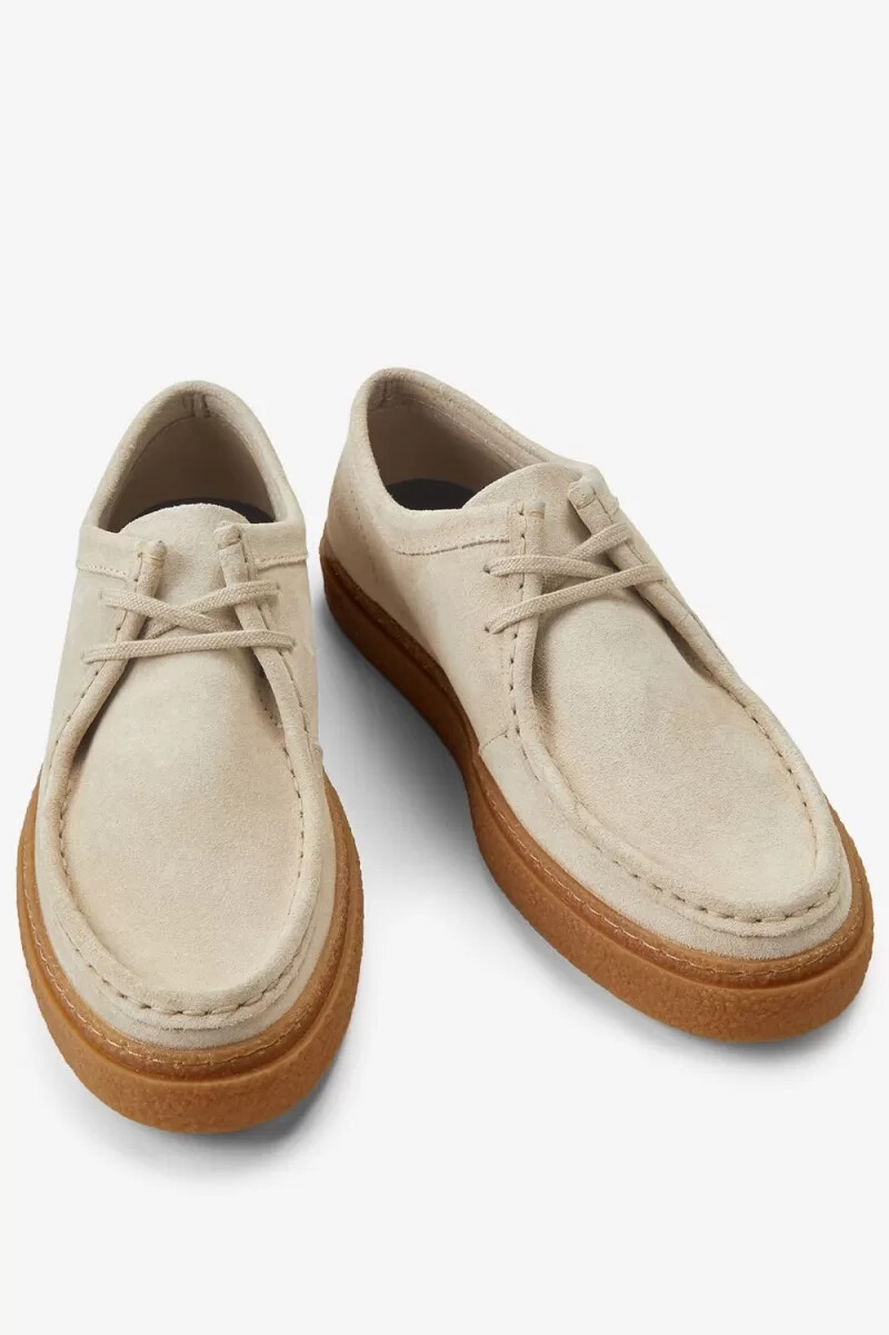 fred perry low dawson scarpe da ginnastica da uomo color avena