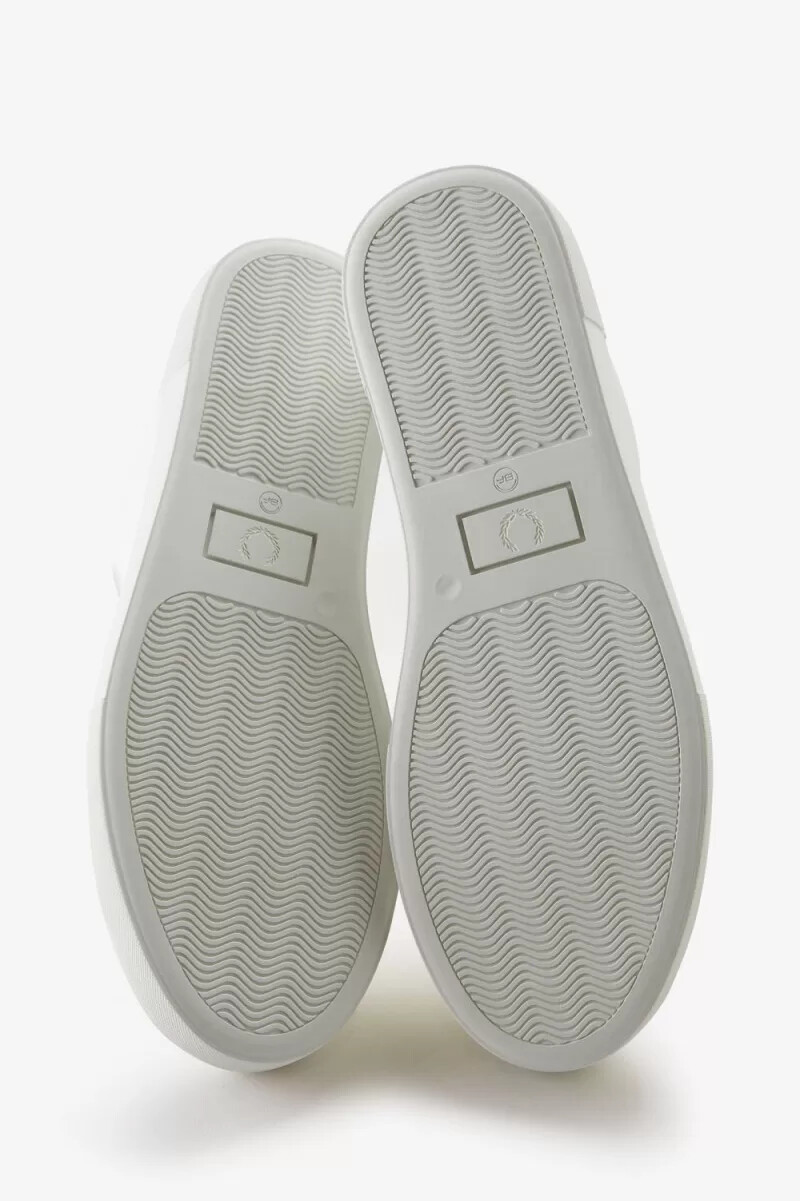 fred perry b80 vegan scarpe da ginnastica da uomo bianche
