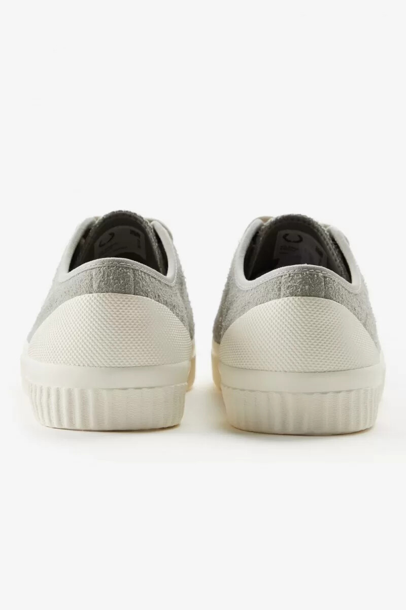 fred perry hughes low scarpe da ginnastica da uomo grigie