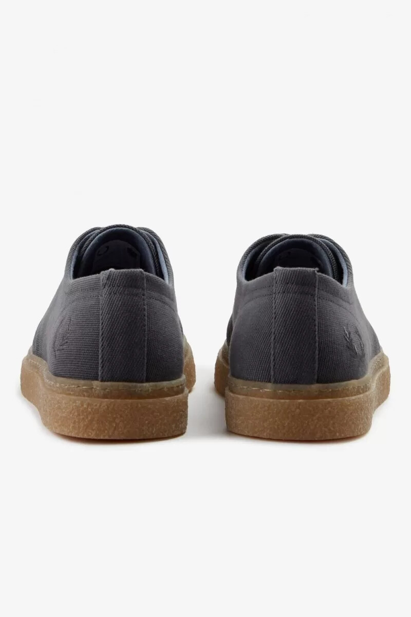 fred perry linden scarpe da ginnastica da uomo color carbone