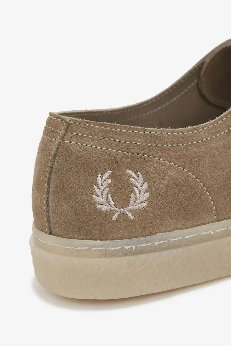 fred perry linden scarpe da ginnastica da uomo grigio caldo
