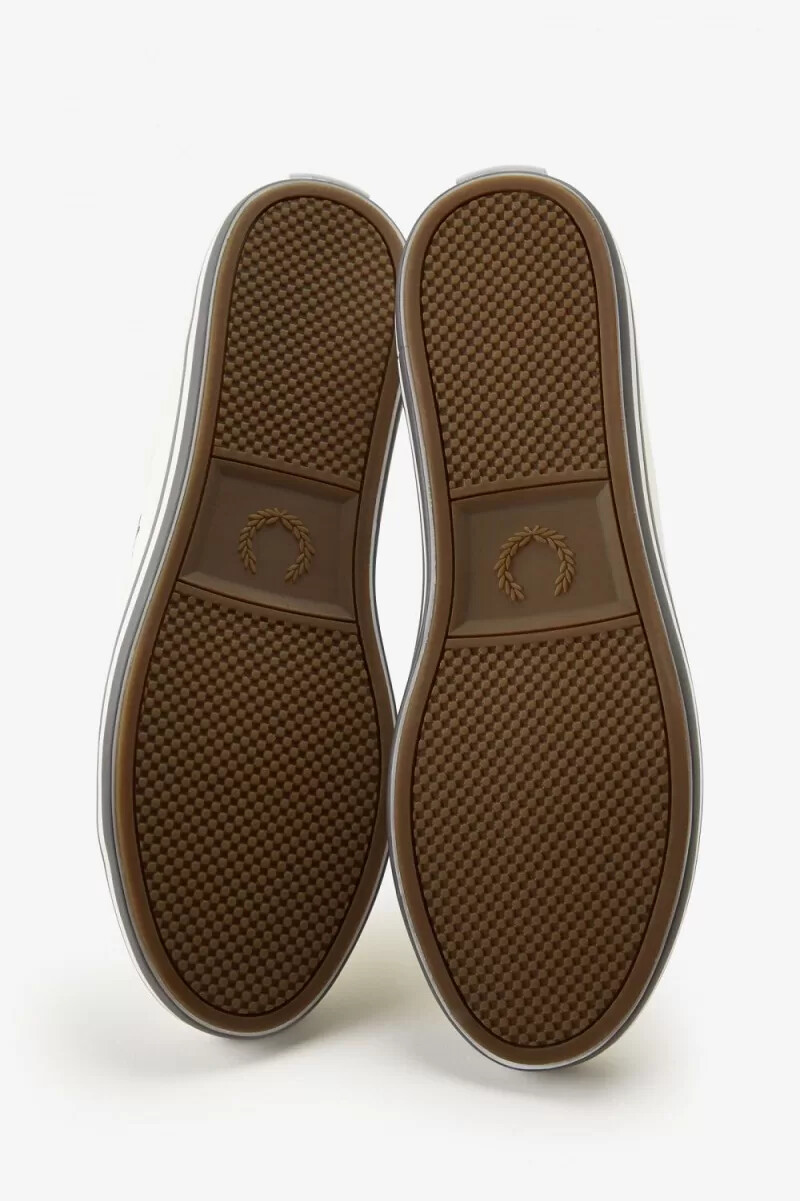 fred perry kingston scarpe da ginnastica da uomo bianche come la neve