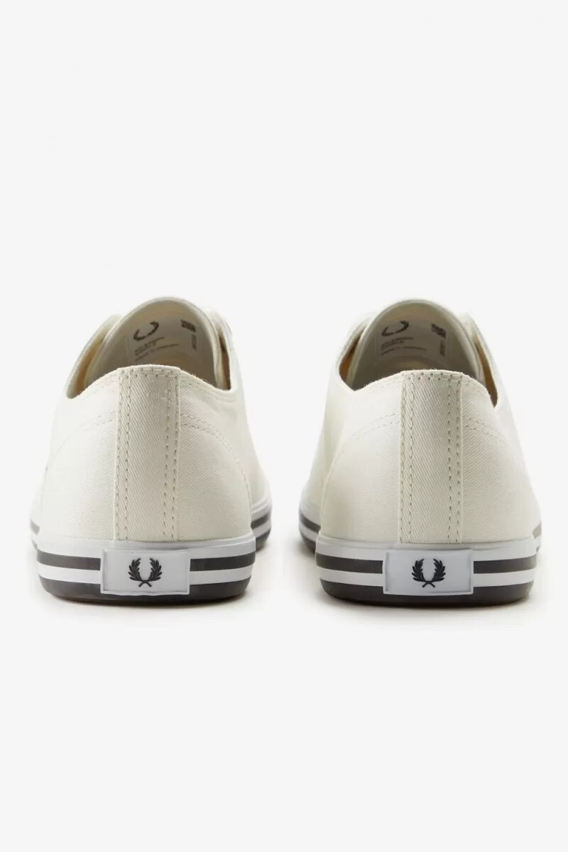 fred perry kingston scarpe da ginnastica da uomo bianche come la neve