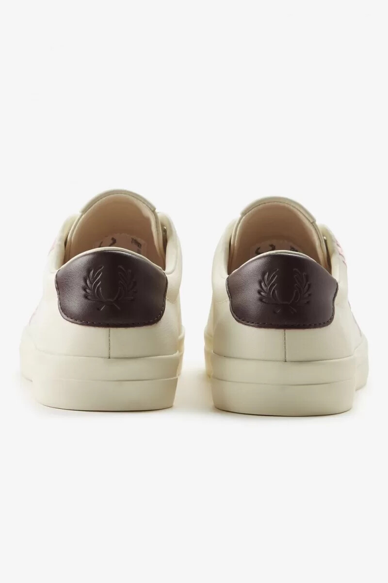 scarpe da tennis da donna fred perry lottie beige
