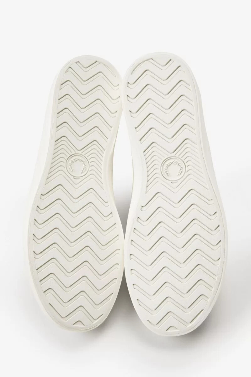 scarpe da tennis da donna fred perry lottie beige verde