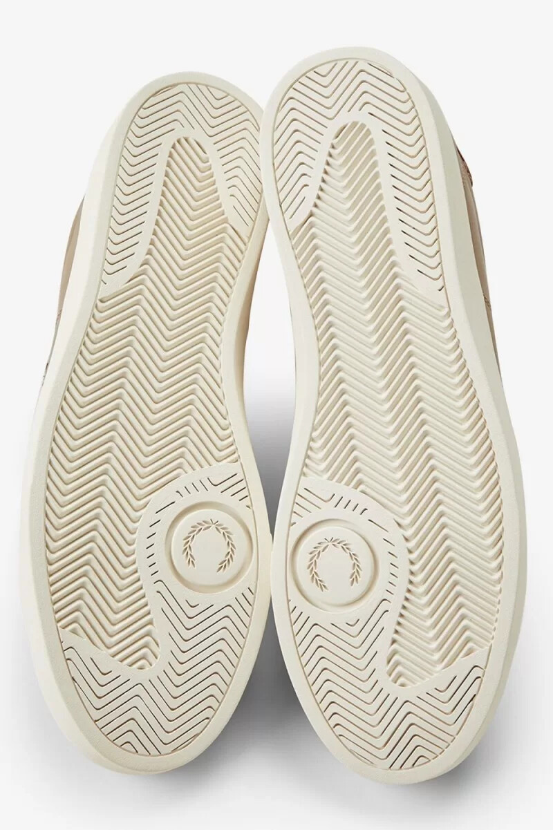 scarpe da tennis da uomo fred perry spencer verdi marroni