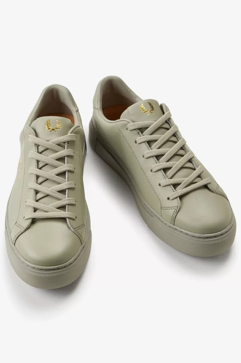 scarpe da tennis da uomo fred perry b71 grigio caldo oro