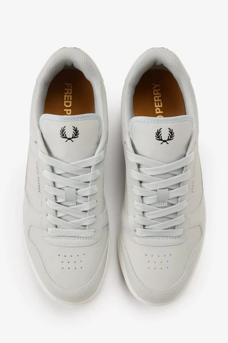 scarpe da tennis da uomo fred perry b300 grigio nero