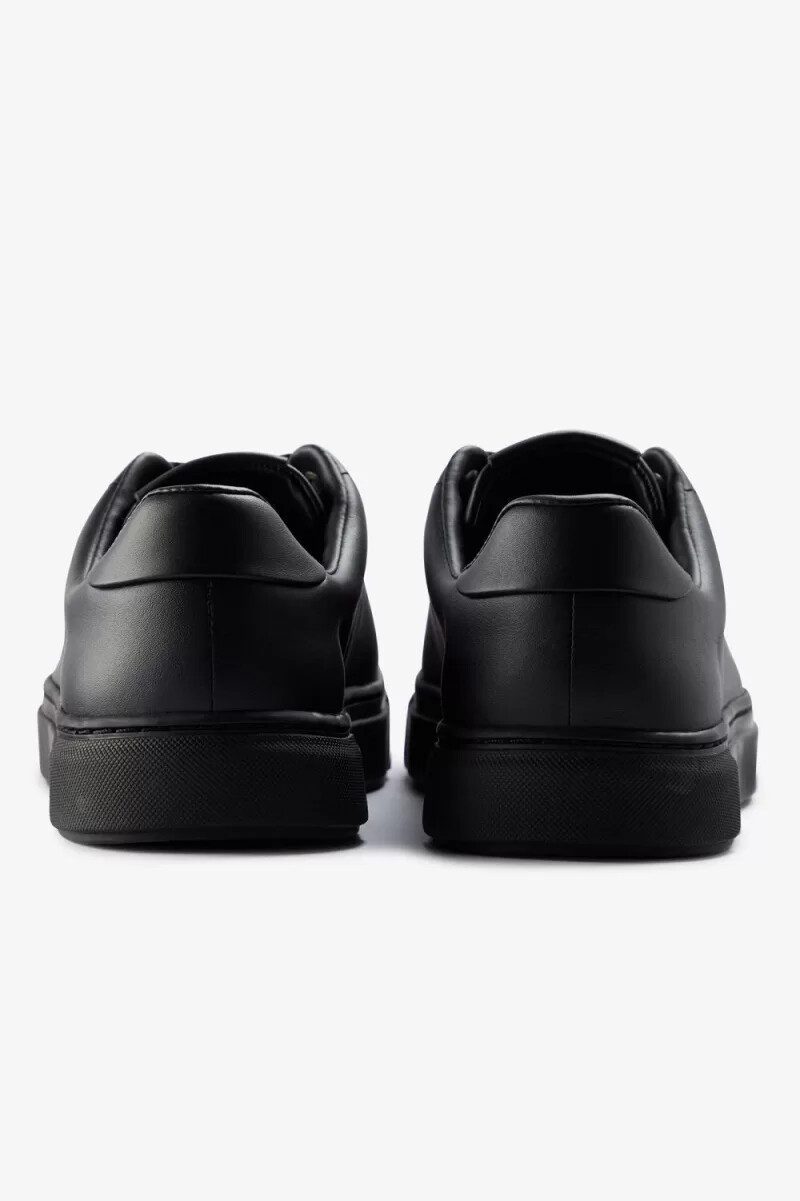 scarpe da tennis da uomo fred perry b71 nere e dorate