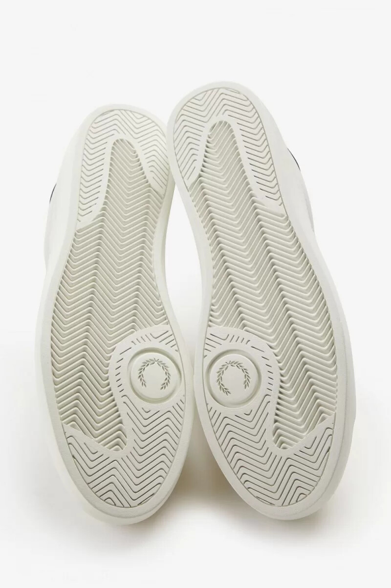 scarpe da tennis da uomo fred perry spencer color avorio