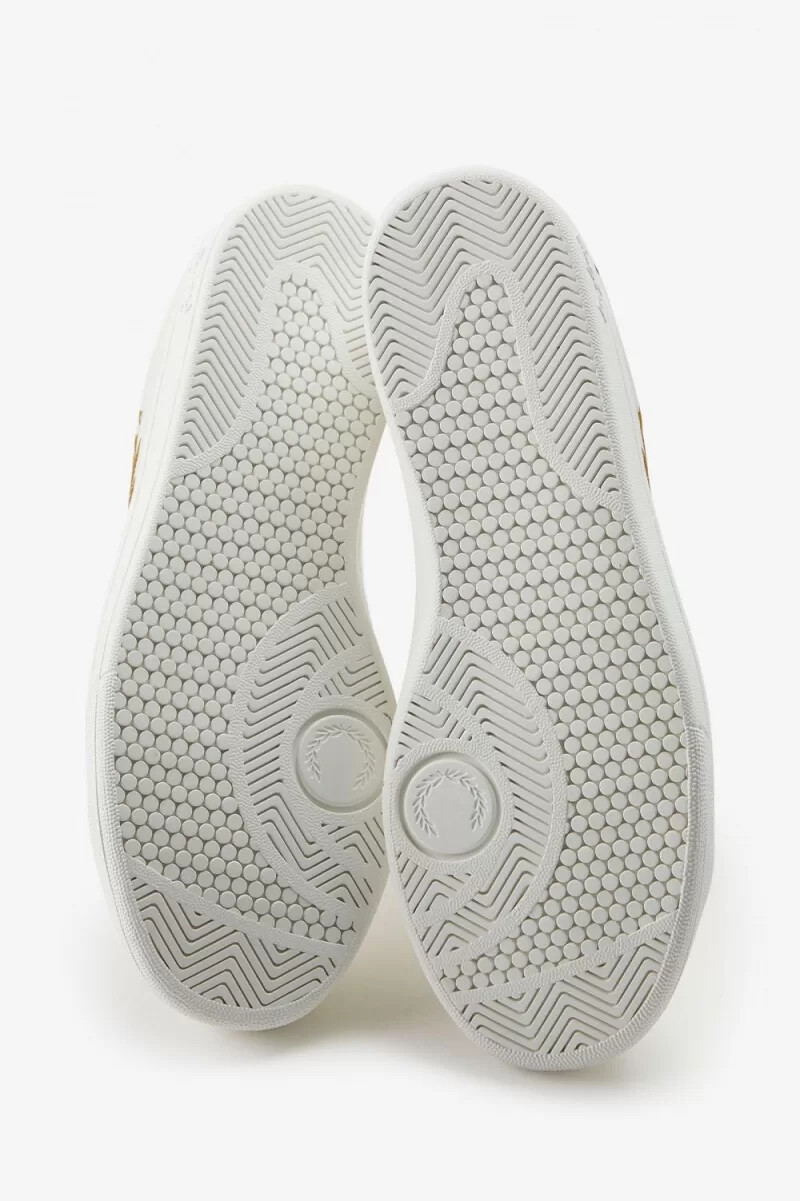 scarpe da tennis da uomo fred perry b721 color avorio