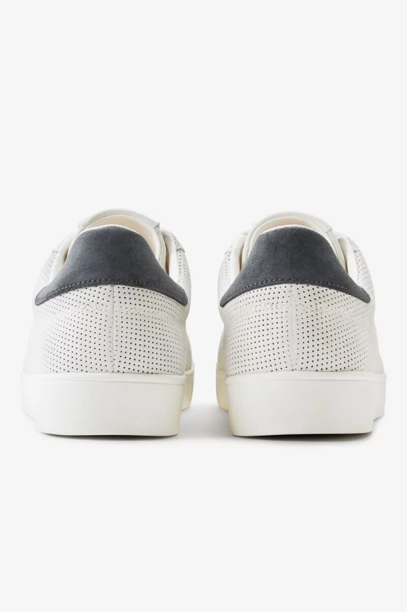 scarpe da tennis da uomo fred perry spencer snow white oatmeal