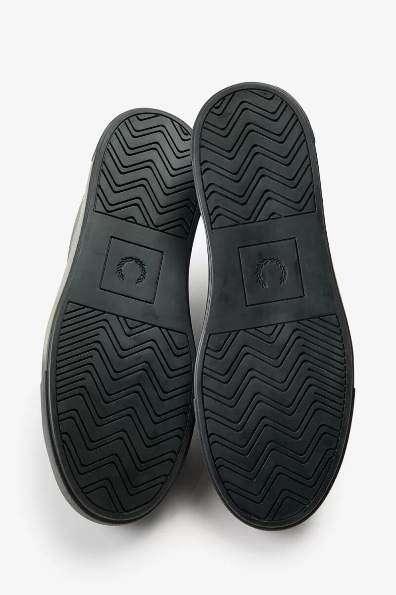 scarpe da tennis da uomo fred perry b71 verde notte oro