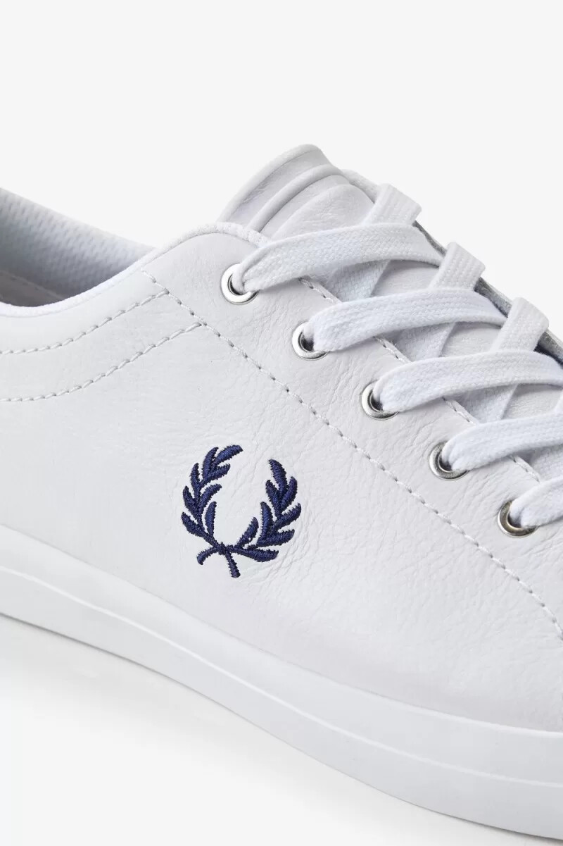 scarpe da tennis da uomo fred perry baseline bianche