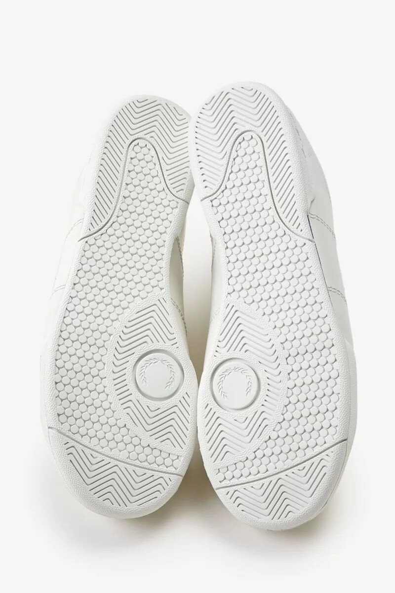 scarpe da tennis da uomo fred perry b722 color avorio sfumato cobalto